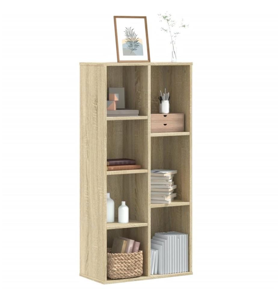 Bücherregal Sonoma-Eiche 50x25x105 cm Holzwerkstoff