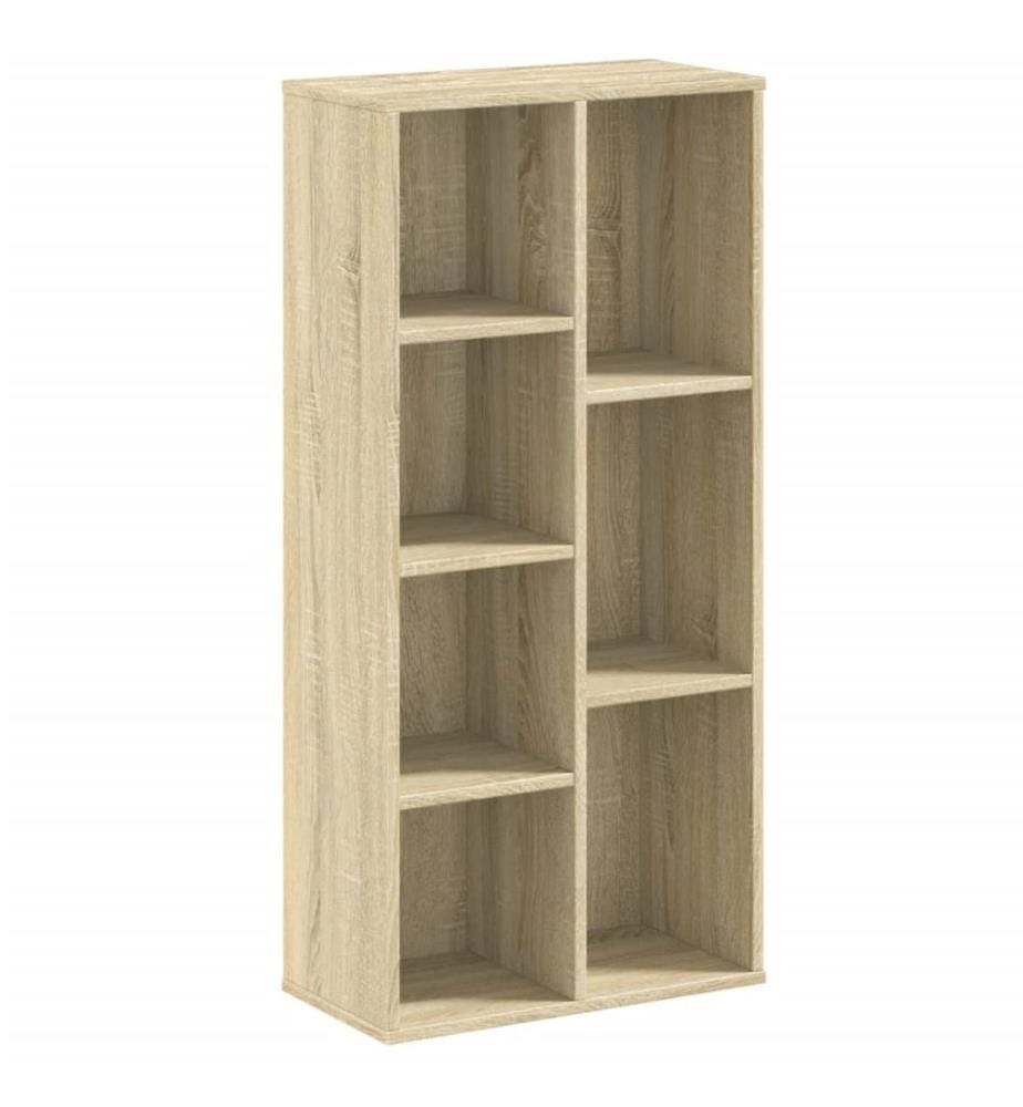 Bücherregal Sonoma-Eiche 50x25x105 cm Holzwerkstoff