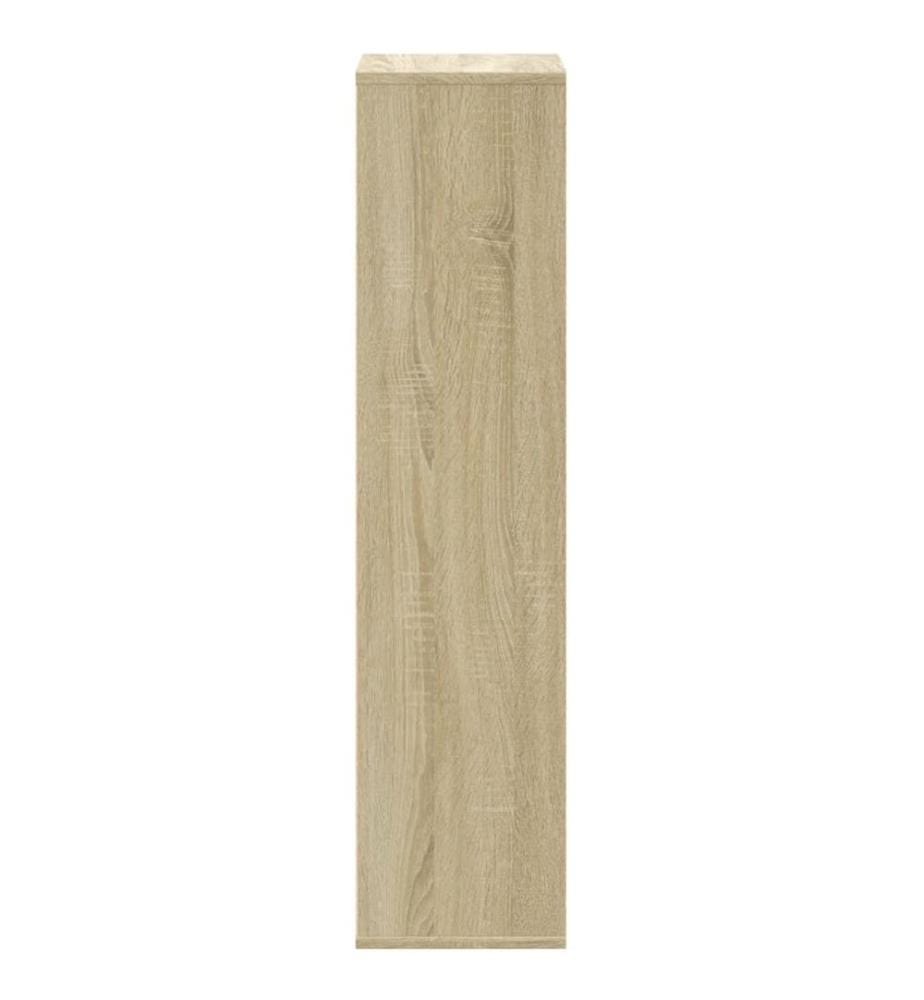 Bücherregal Sonoma-Eiche 50x25x105 cm Holzwerkstoff