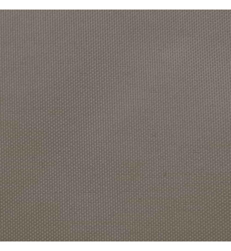 Sonnensegel Oxford-Gewebe Quadratisch 4x4 m Taupe