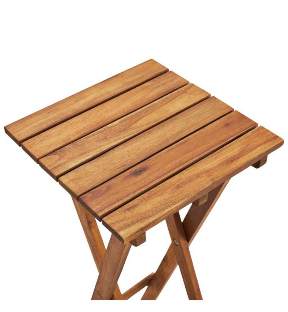 Support pour plantes 30x30x67 cm Bois d'acacia solide