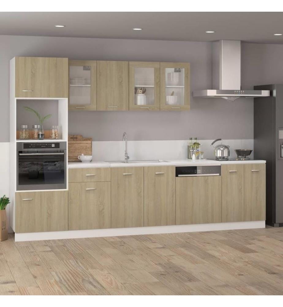 Unterschrank Sonoma-Eiche 60x46x81,5 cm Holzwerkstoff