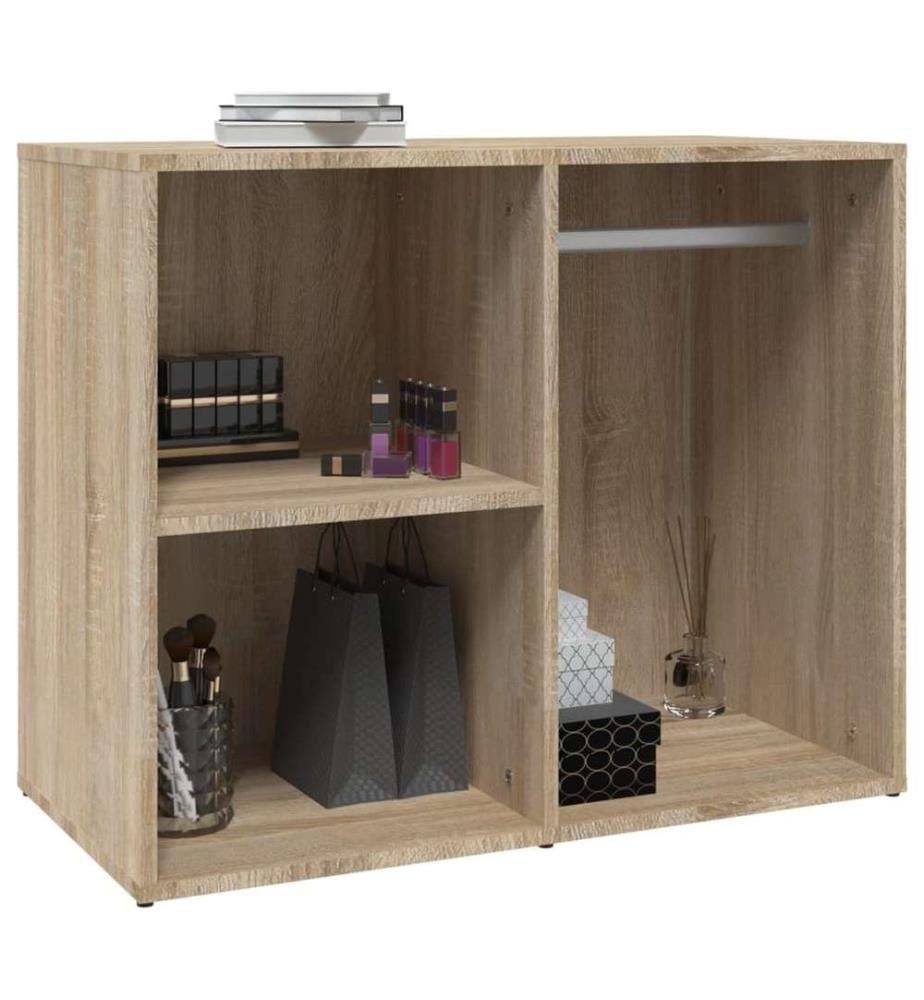 Kleiderschrank Sonoma-Eiche 80x40x65 cm Holzwerkstoff