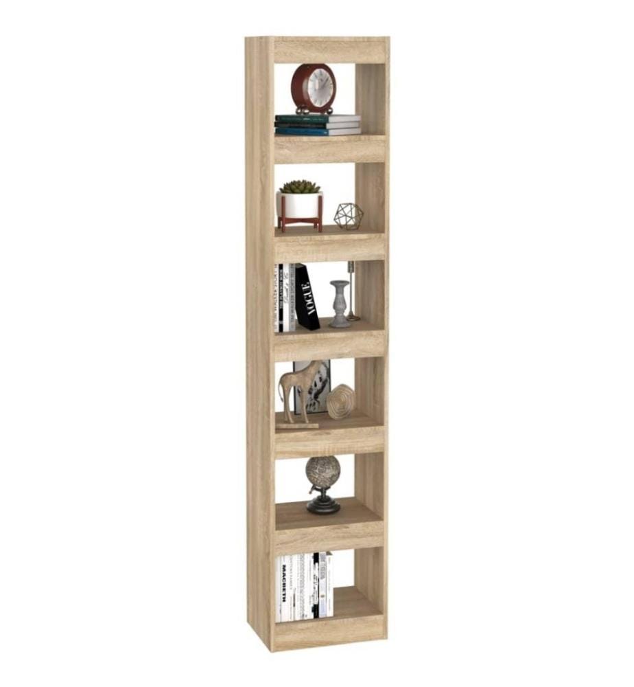 Bücherregal/Raumteiler Sonoma-Eiche 40x30x198 cm