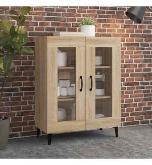 Sideboard Sonoma-Eiche 69,5x34x90 cm Holzwerkstoff