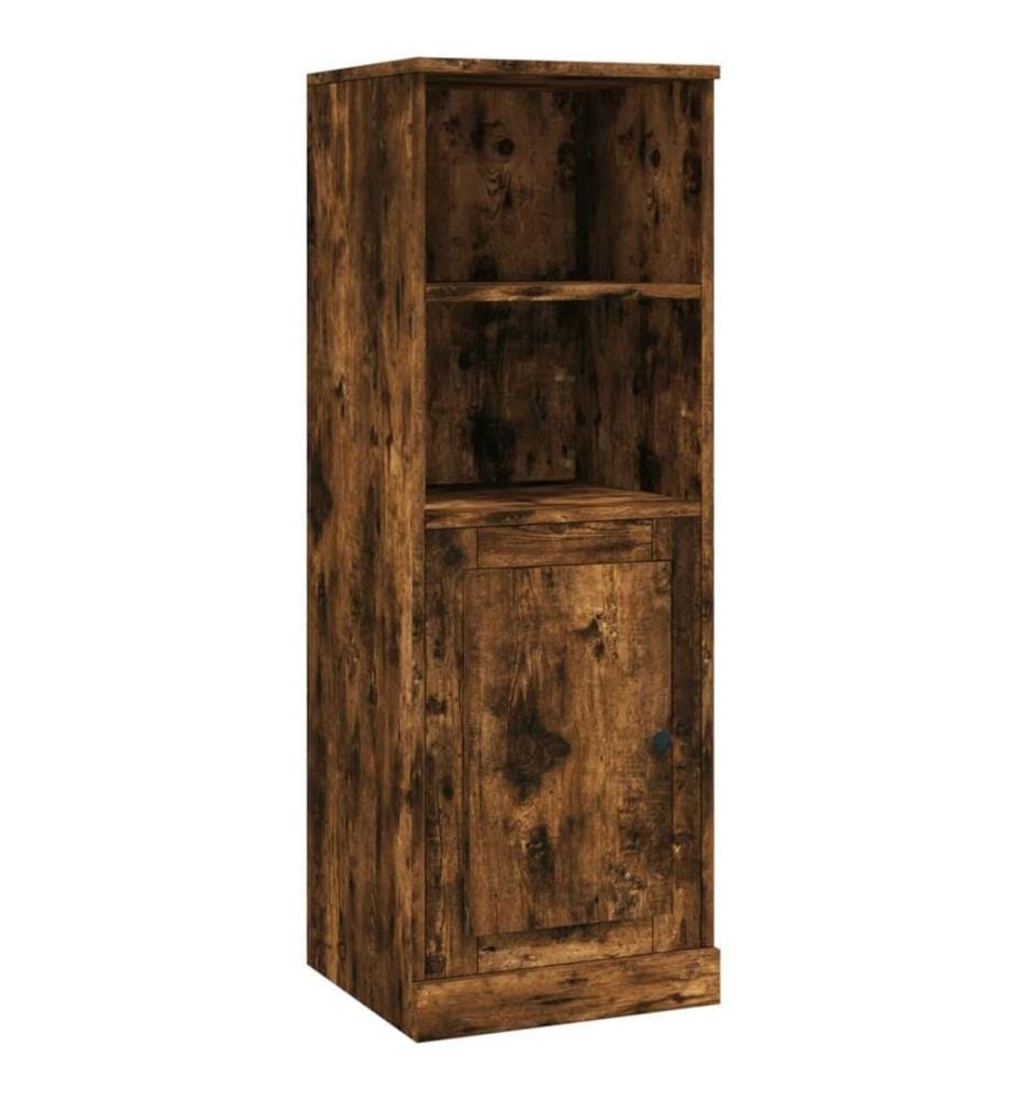 Highboard Räuchereiche 36x35,5x103,5 cm Holzwerkstoff