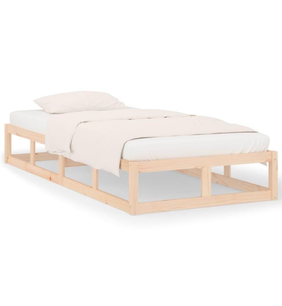 Cadre de lit 90x200 cm Bois massif