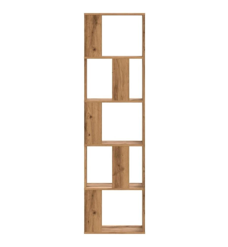 Bücherregal 5 Böden Artisan-Eiche 45x23,5x162,5 Holzwerkstoff