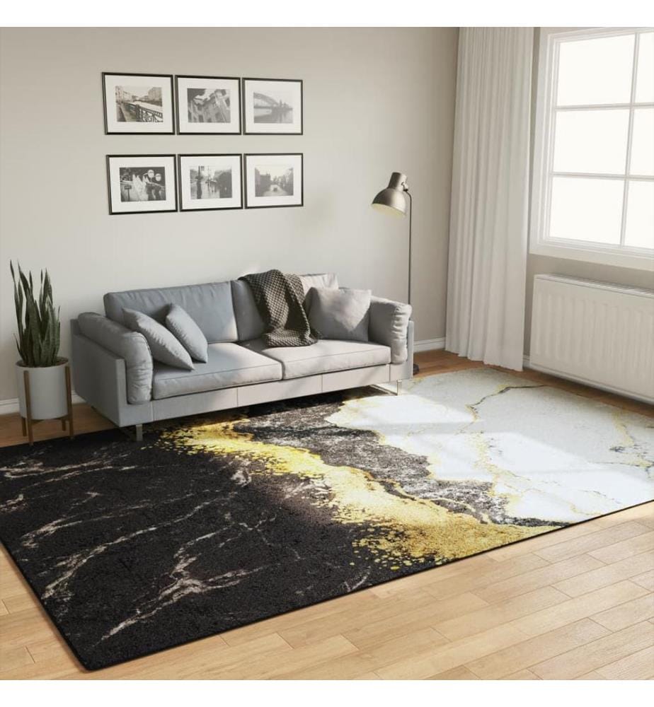 Teppich Waschbar Mehrfarbig 190x300 cm Rutschfest