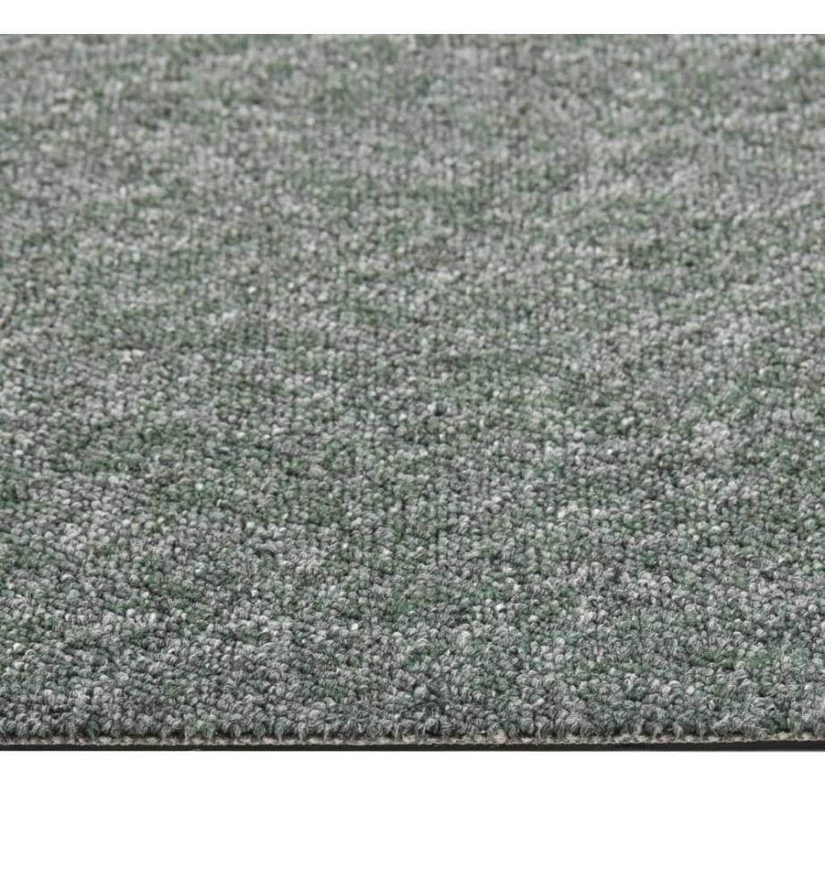 Teppichfliesen 20 Stk. 5 m² 50x50 cm Grün