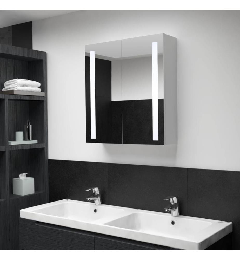 LED-Spiegelschrank 60x14x62 cm