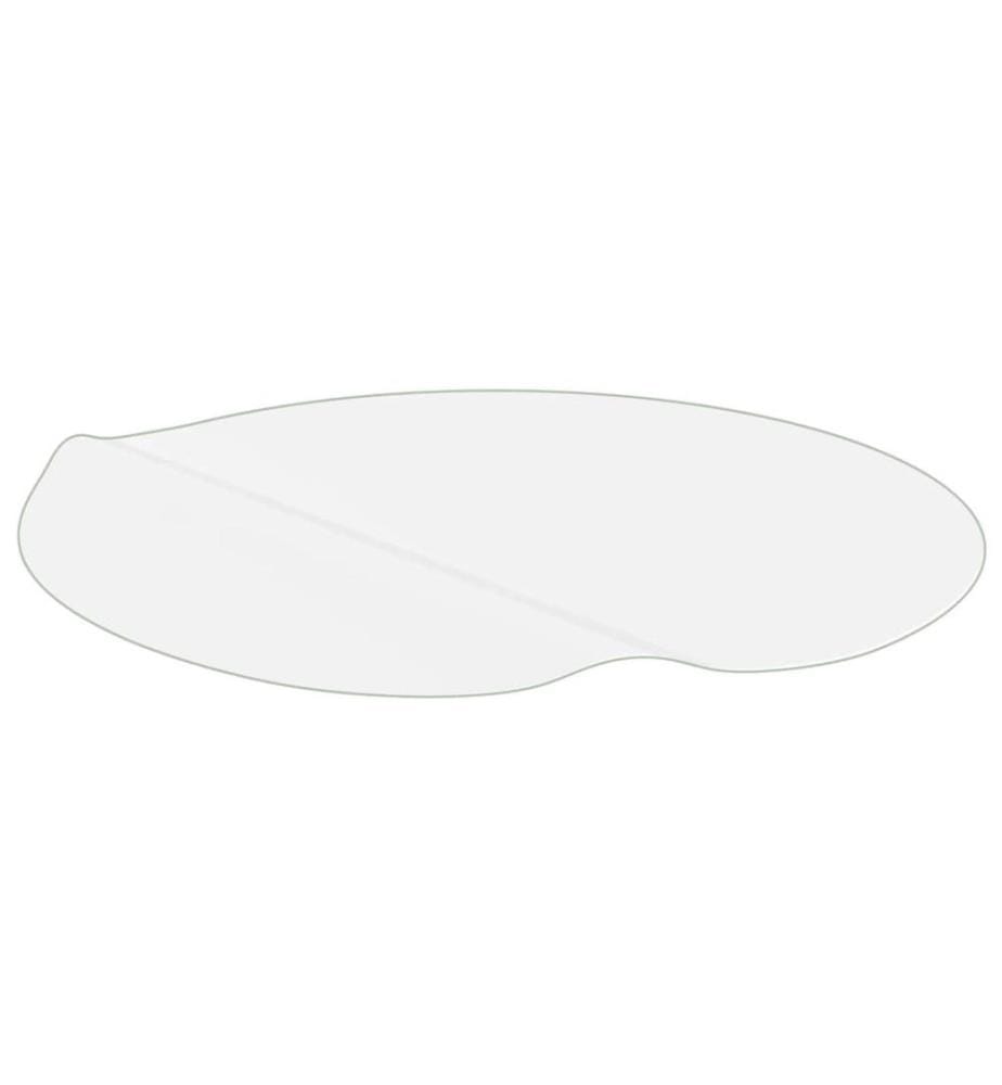 Protecteur de table transparent Ø 110 cm 1,6 mm PVC