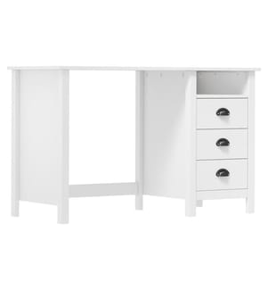 Schreibtisch Hill mit 3 Schubladen 120x50x74 cm Kiefernholz