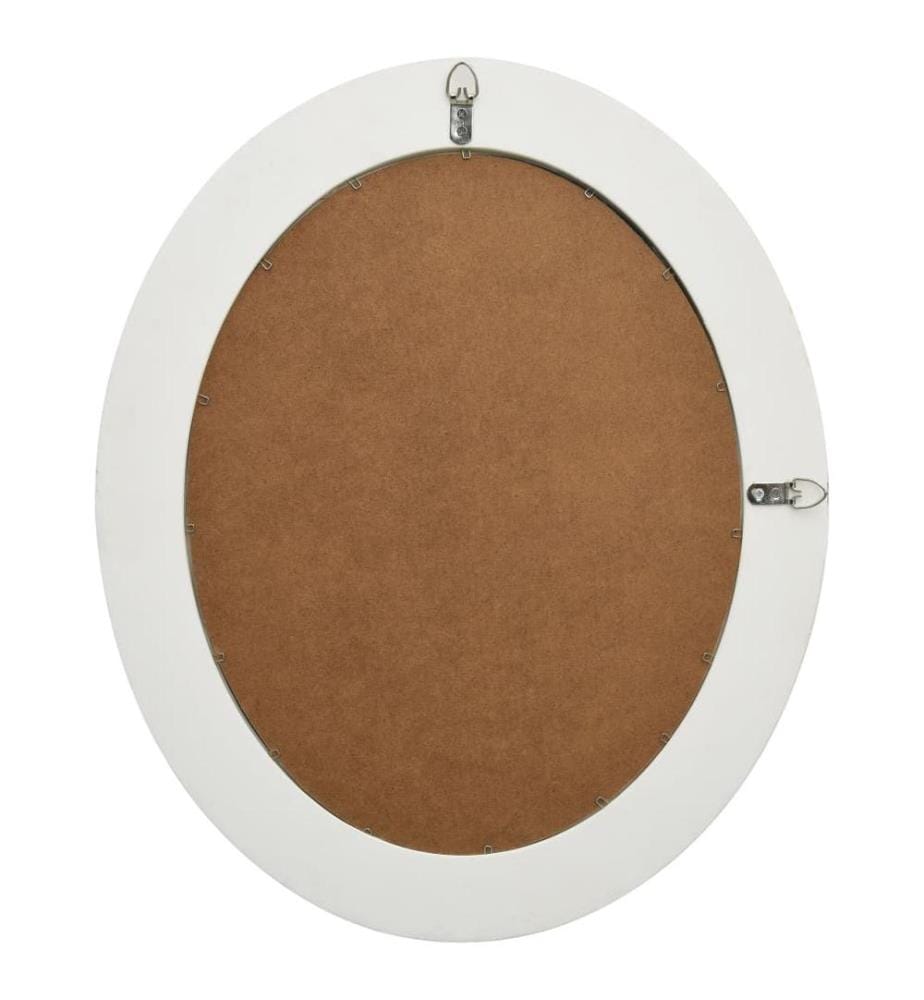 Miroir mural style baroque 50x60 cm Blanc