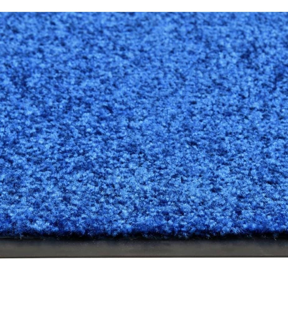 Fussmatte Waschbar Blau 120x180 cm