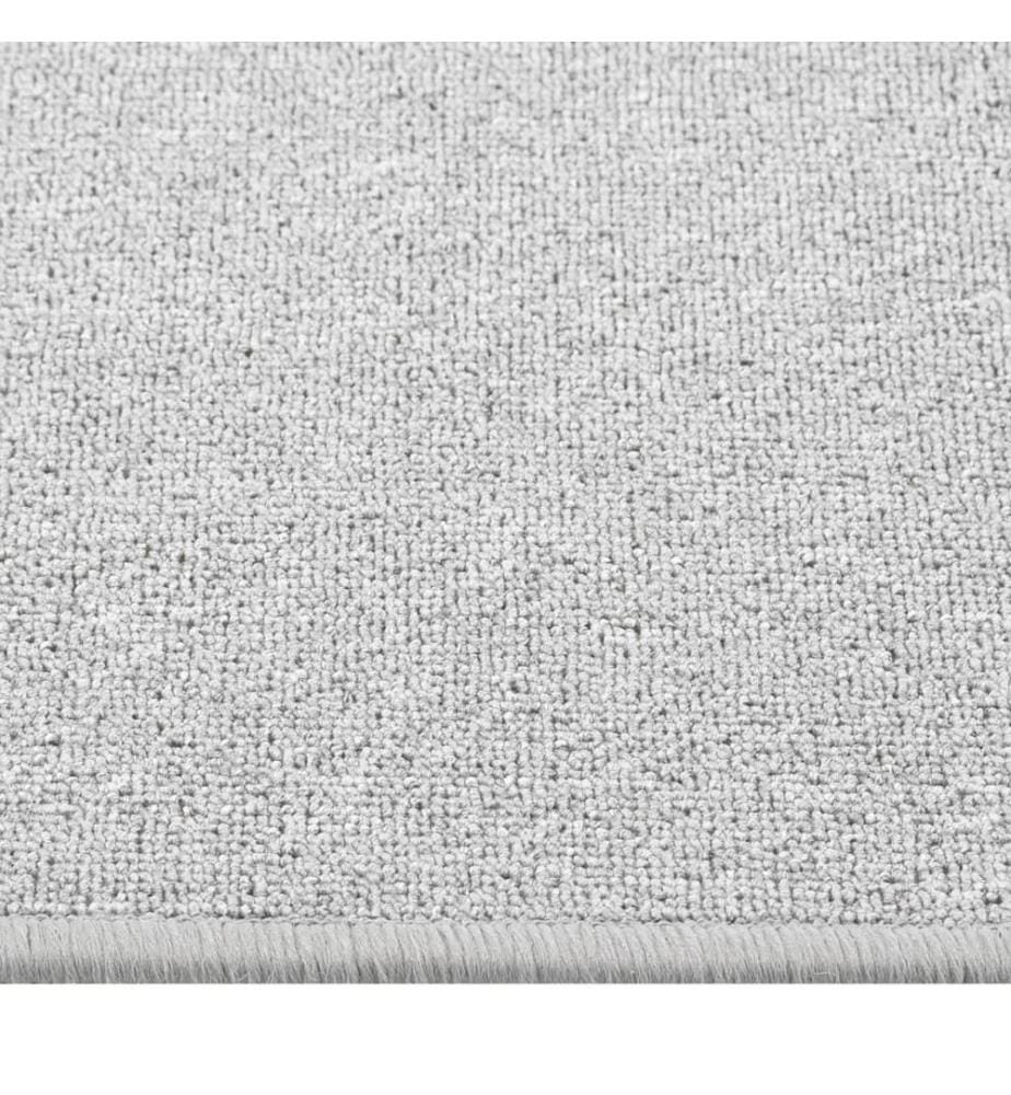 Teppichläufer Hellgrau 80x400 cm