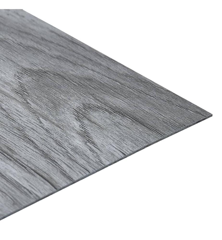 PVC-Fliesen Selbstklebend 20 Stk. 1,86 m² Hellgrau
