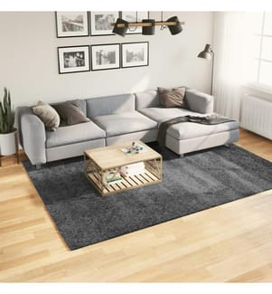 Teppich OVIEDO Kurzflor Anthrazit 200x280 cm