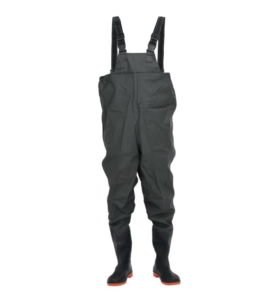 Cuissardes avec bottes vert foncé taille 44