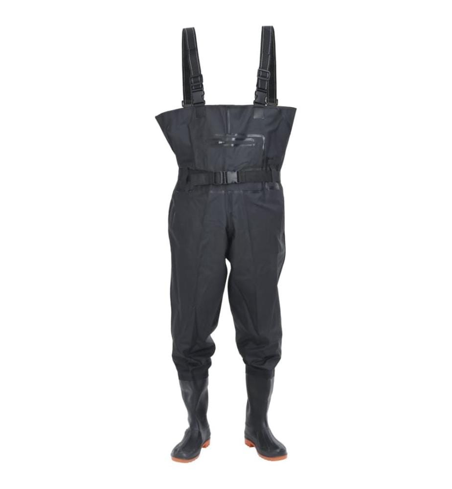 Cuissardes avec bottes et ceinture noir taille 42
