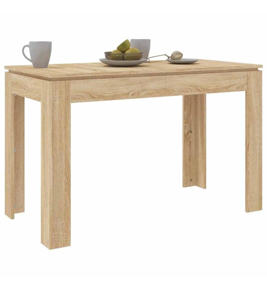 Esstisch Sonoma-Eiche 120x60x76 cm Holzwerkstoff
