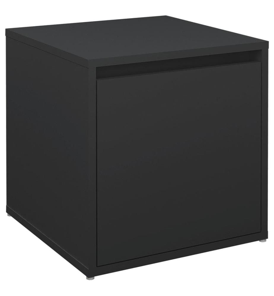Schubladenbox Schwarz 40,5x40x40 cm Holzwerkstoff