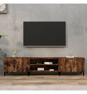TV-Schrank Räuchereiche 180x31,5x40 cm Holzwerkstoff