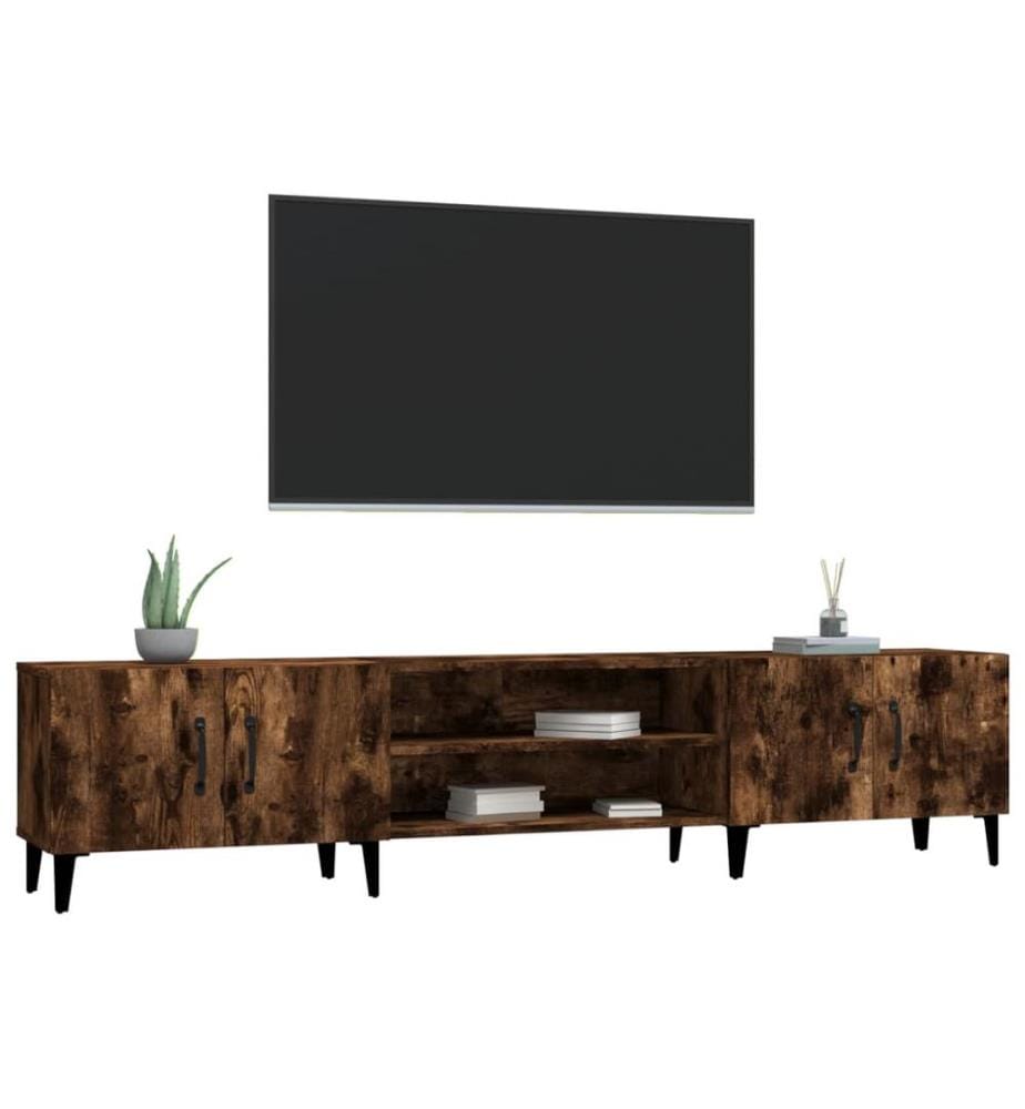 TV-Schrank Räuchereiche 180x31,5x40 cm Holzwerkstoff