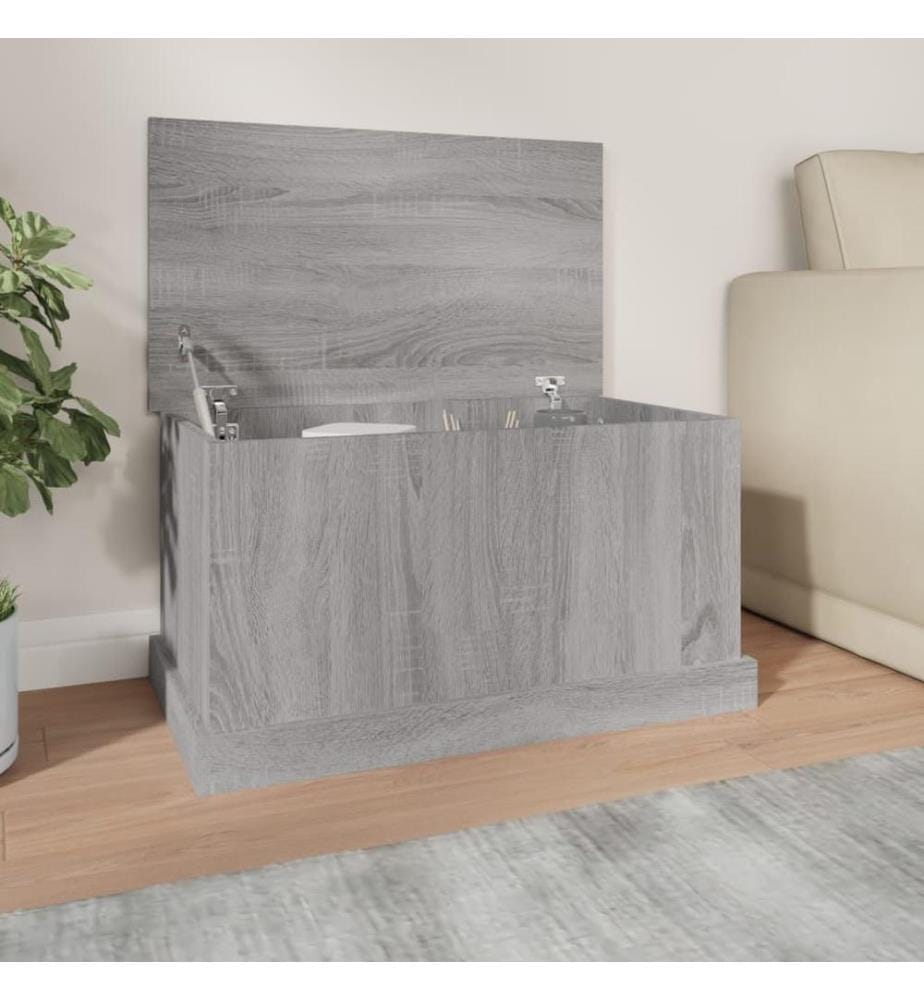 Truhe Grau Sonoma 70x40x38 cm Holzwerkstoff