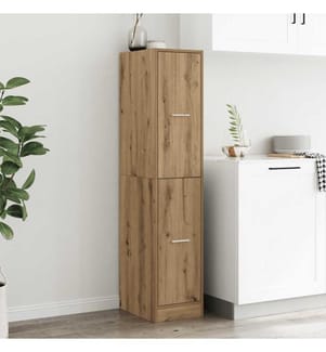 Apothekerschrank Artisan-Eiche 30x41x144,5 cm Holzwerkstoff