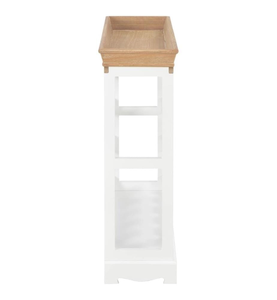 Weinschrank Weiss 70 x 22,5 x 70,5 cm MDF