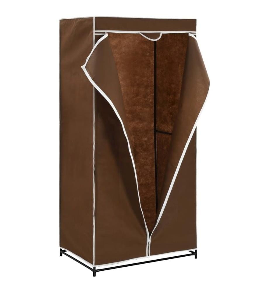 Kleiderschränke 2 Stk. Braun 75×50×160 cm