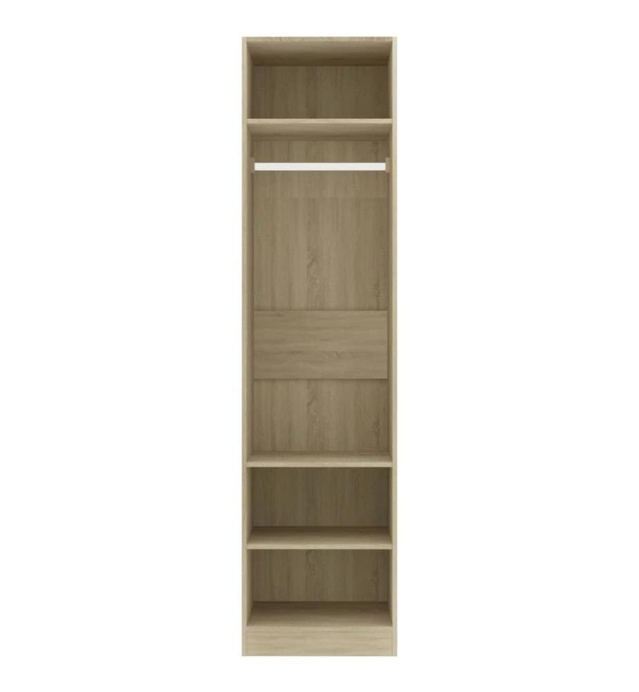 Kleiderschrank Sonoma-Eiche 50x50x200 cm Holzwerkstoff