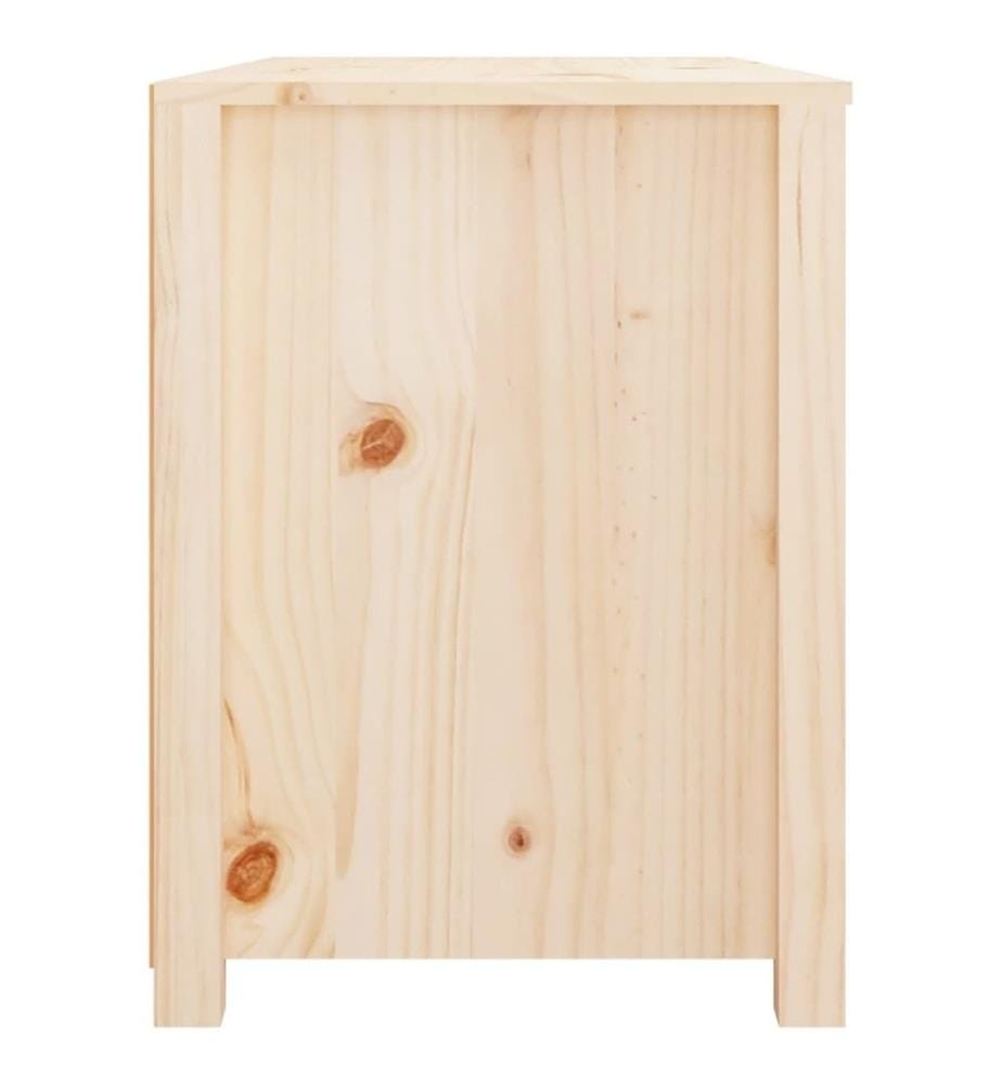 Beistellschrank 100x40x54 cm Massivholz Kiefer