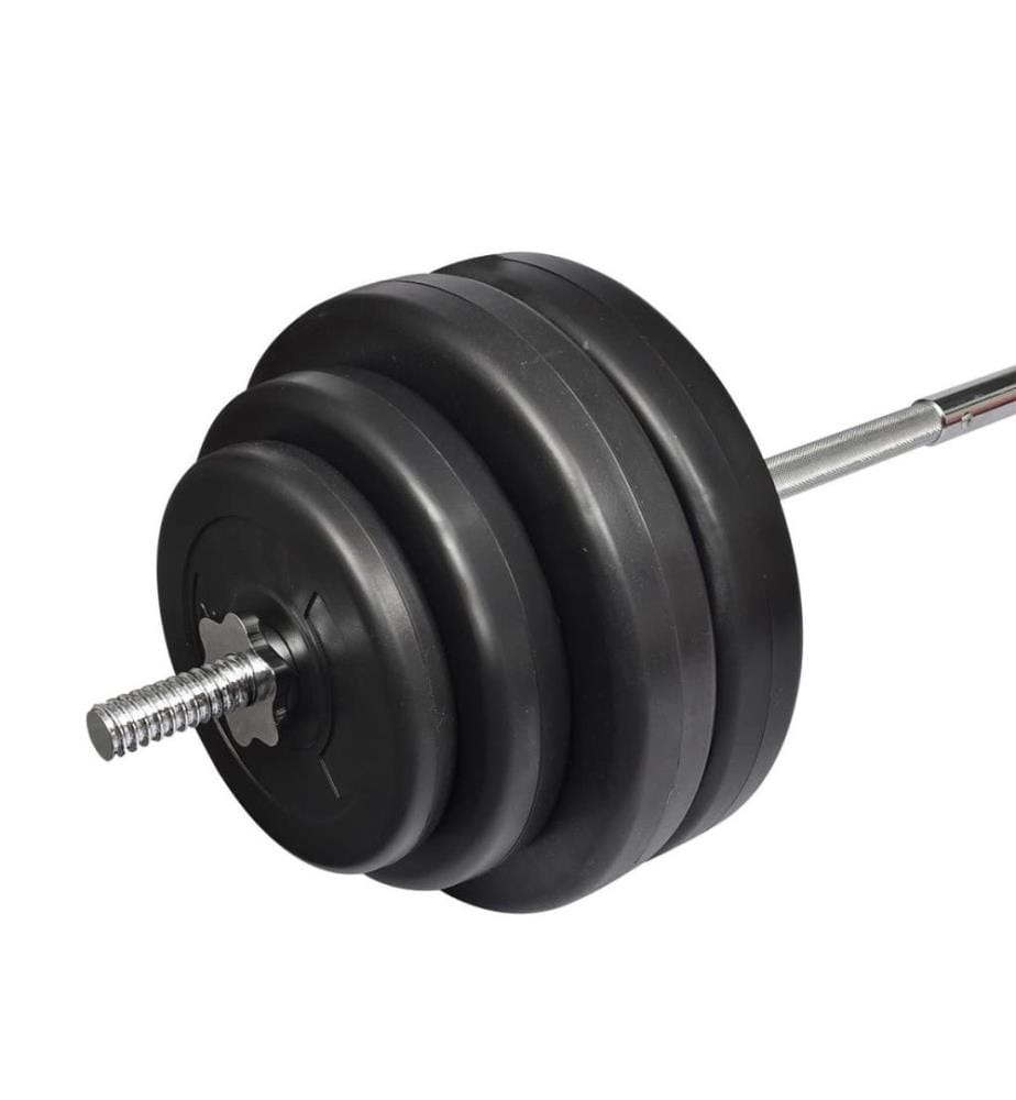 Langhantel mit Gewichten Set 60 kg