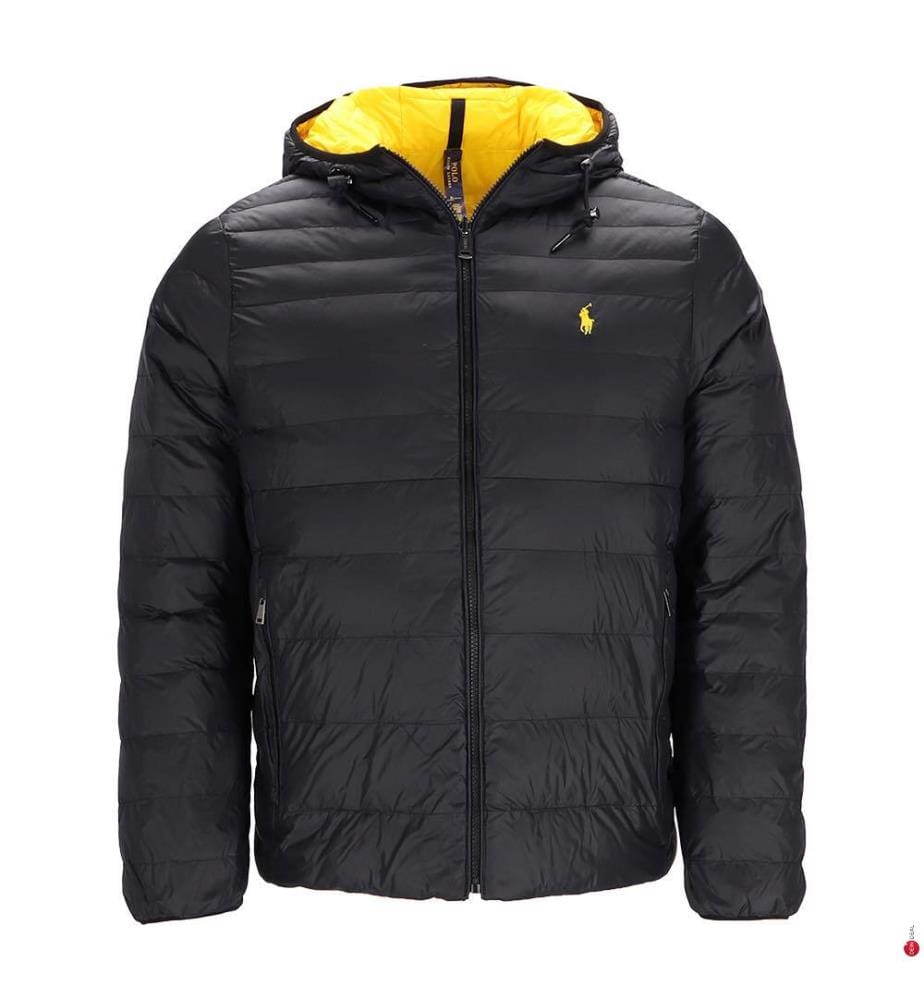 Piumino reversibile Colden - Nero e giallo