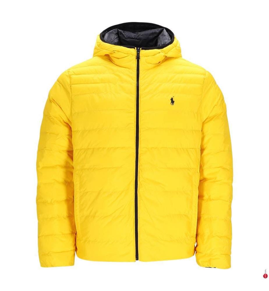 Piumino reversibile Colden - Nero e giallo