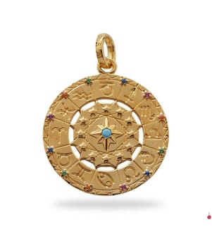 Ciondolo Argento Sterling 925 - Placcato Oro