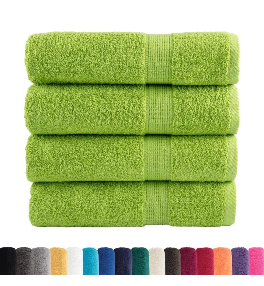 Serviettes de bain de qualité supérieure SOLUND 4 pcs 600g/m²