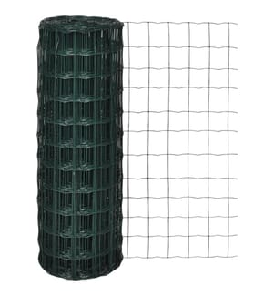 Clôture euro Acier 10 x 1,5 m Vert