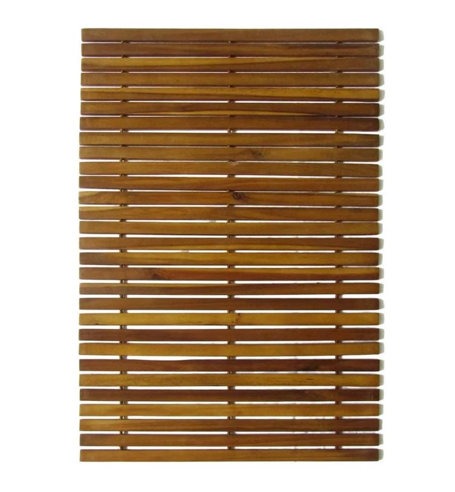 3 x Akazienholz Badematte 80 x 50 cm