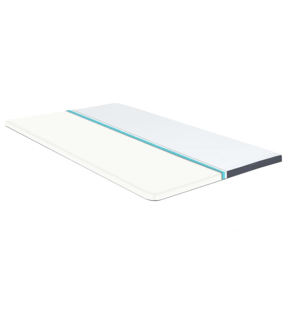 Surmatelas de sommier tapissier 200x120x5 cm mi-doux