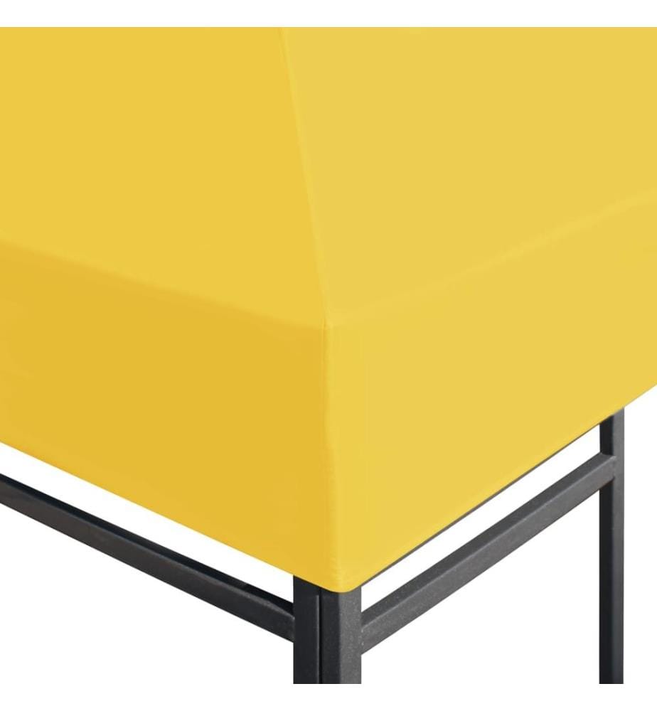 Pavillondach 270 g/m² 4x3 m Gelb