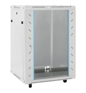 15U Netzwerkschrank 19" IP20 Grau 60x45x86 cm