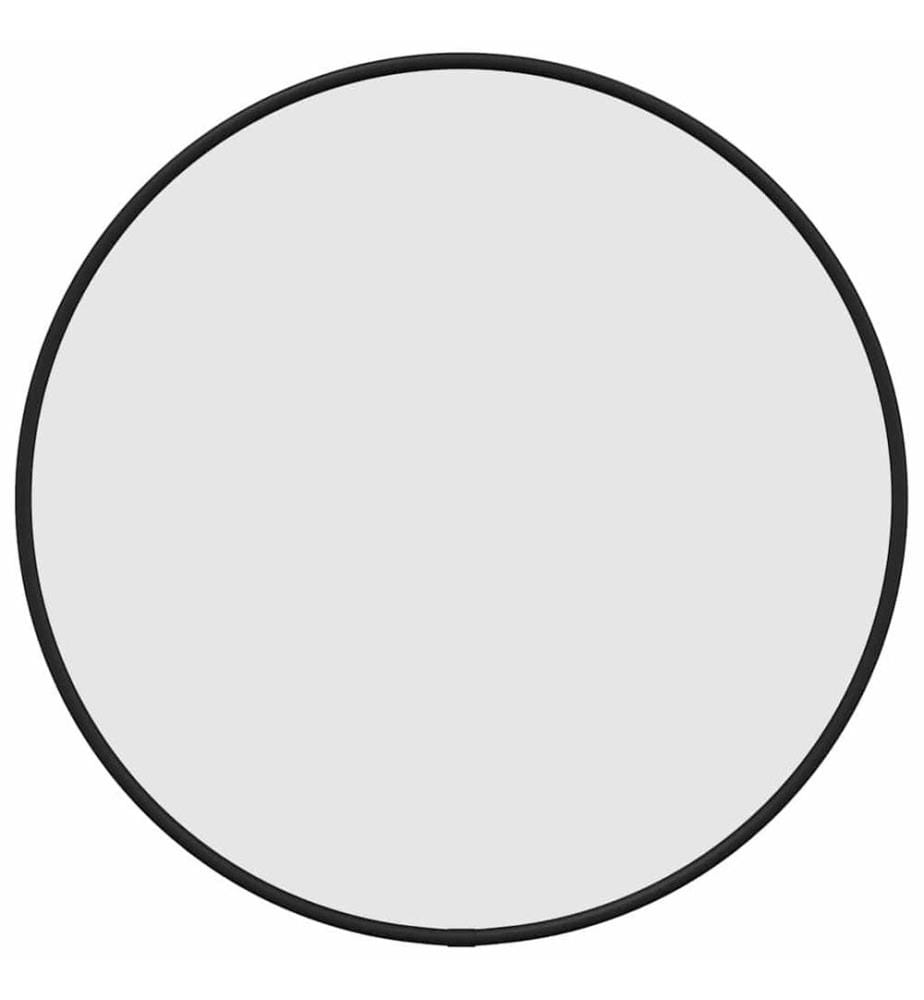 Miroir mural Noir Ø 40 cm Rond