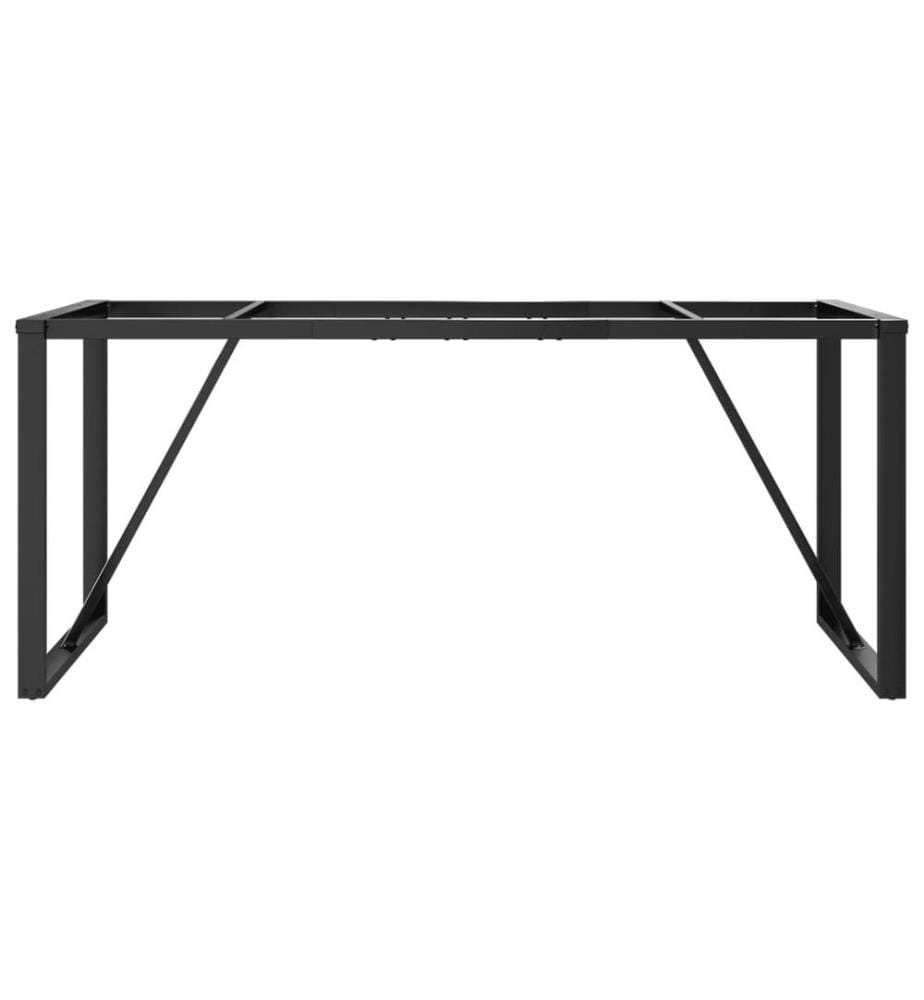 Esstisch-Gestell in O-Form 160x80x73 cm Stahl