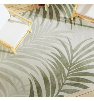 Tapis intérieur extérieur à poils courts 190x300cm antidérapant