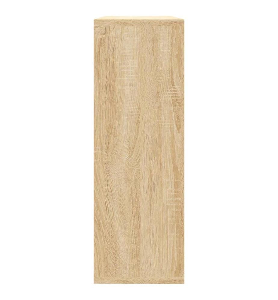 Wandregale Sonoma-Eiche 104x20x58,5 cm Holzwerkstoff
