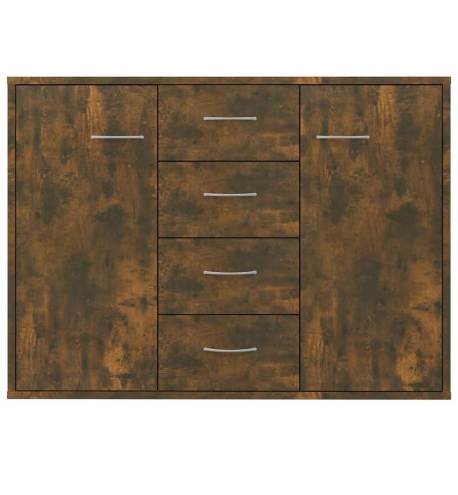 Sideboard Räuchereiche 88x30x65 cm Holzwerkstoff