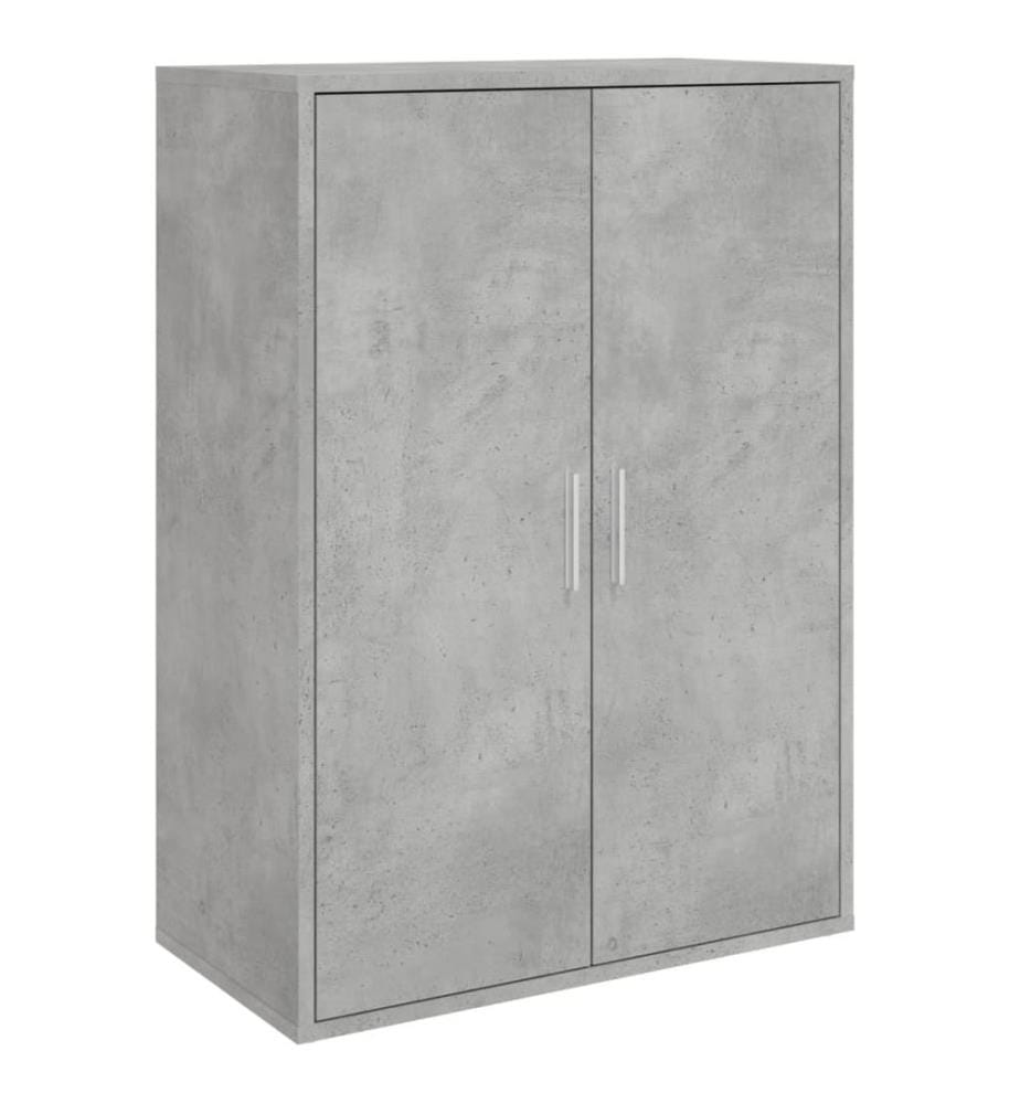 Sideboard Betongrau 60x31x84 cm Holzwerkstoff